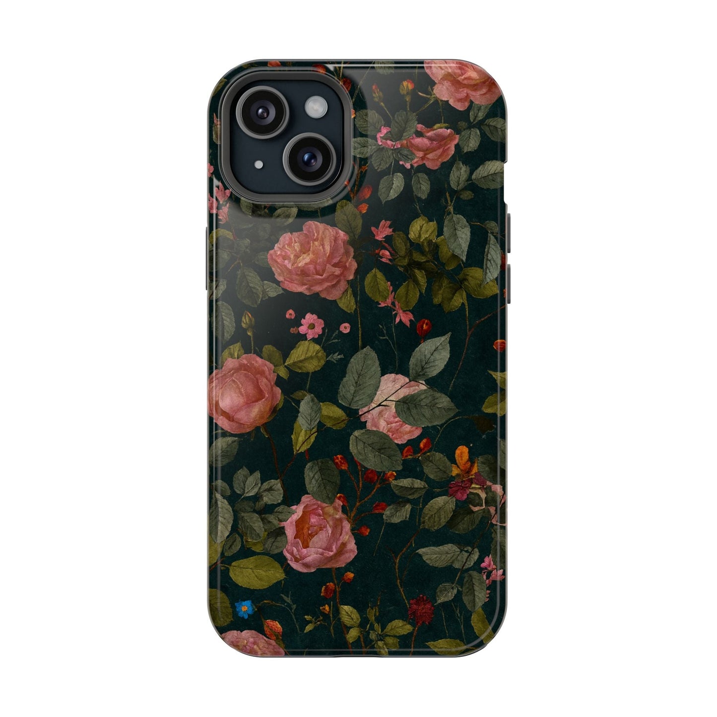 Floral Rose Realistic iPhone Case with MagSafe  Shamo's iPhone 15 Plus / Glossy
