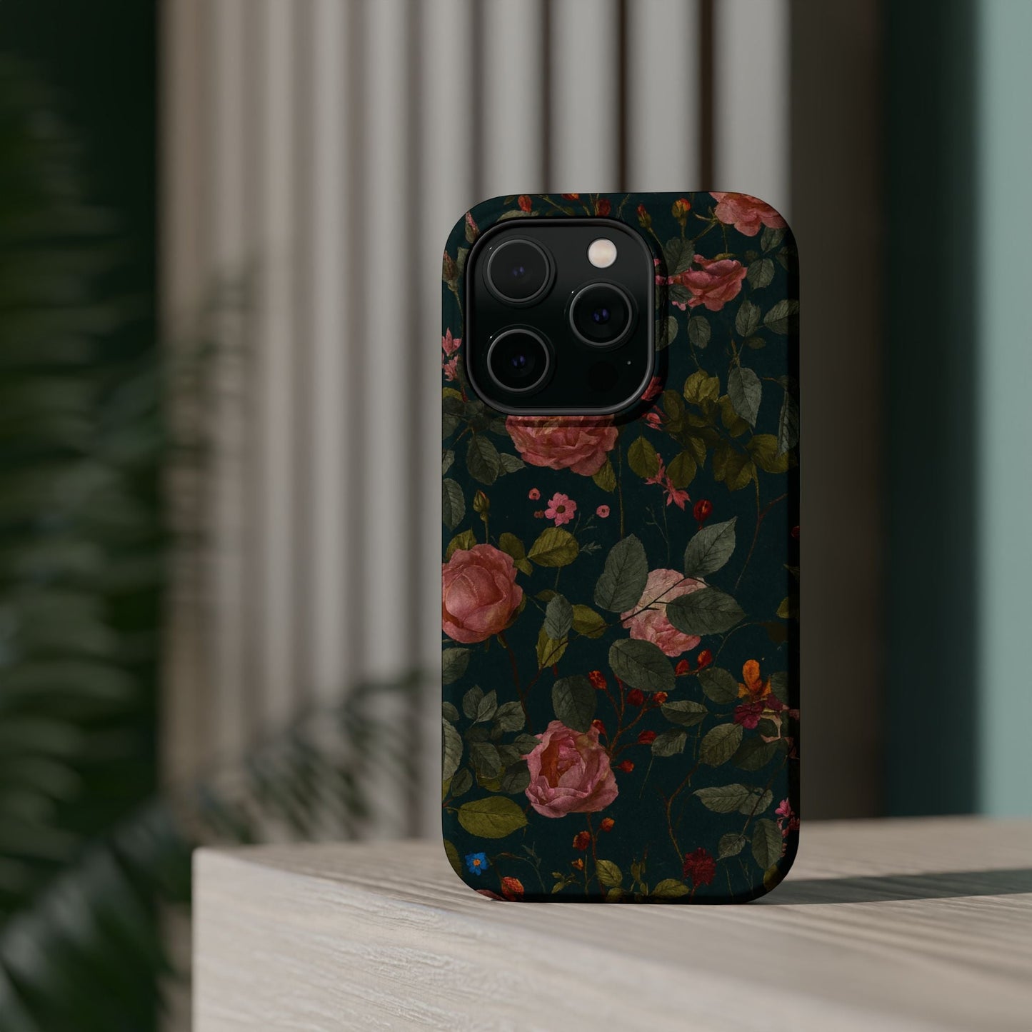 Floral Rose Realistic iPhone Case with MagSafe  Shamo's