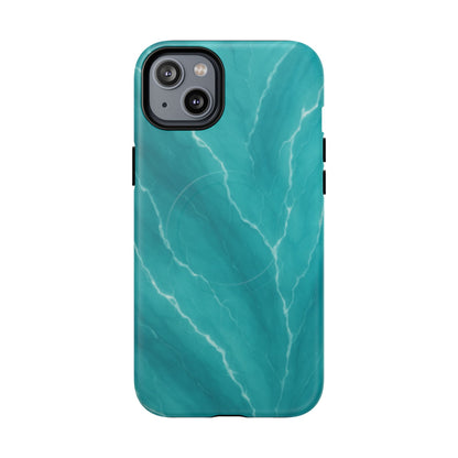 Ocean Aura Marble iPhone Case — MagSafe Compatible - Shamo's