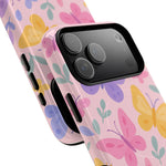 Butterfly Pattern Compatible with MagSafe Tough Magnetic Phone Case - Shamo's