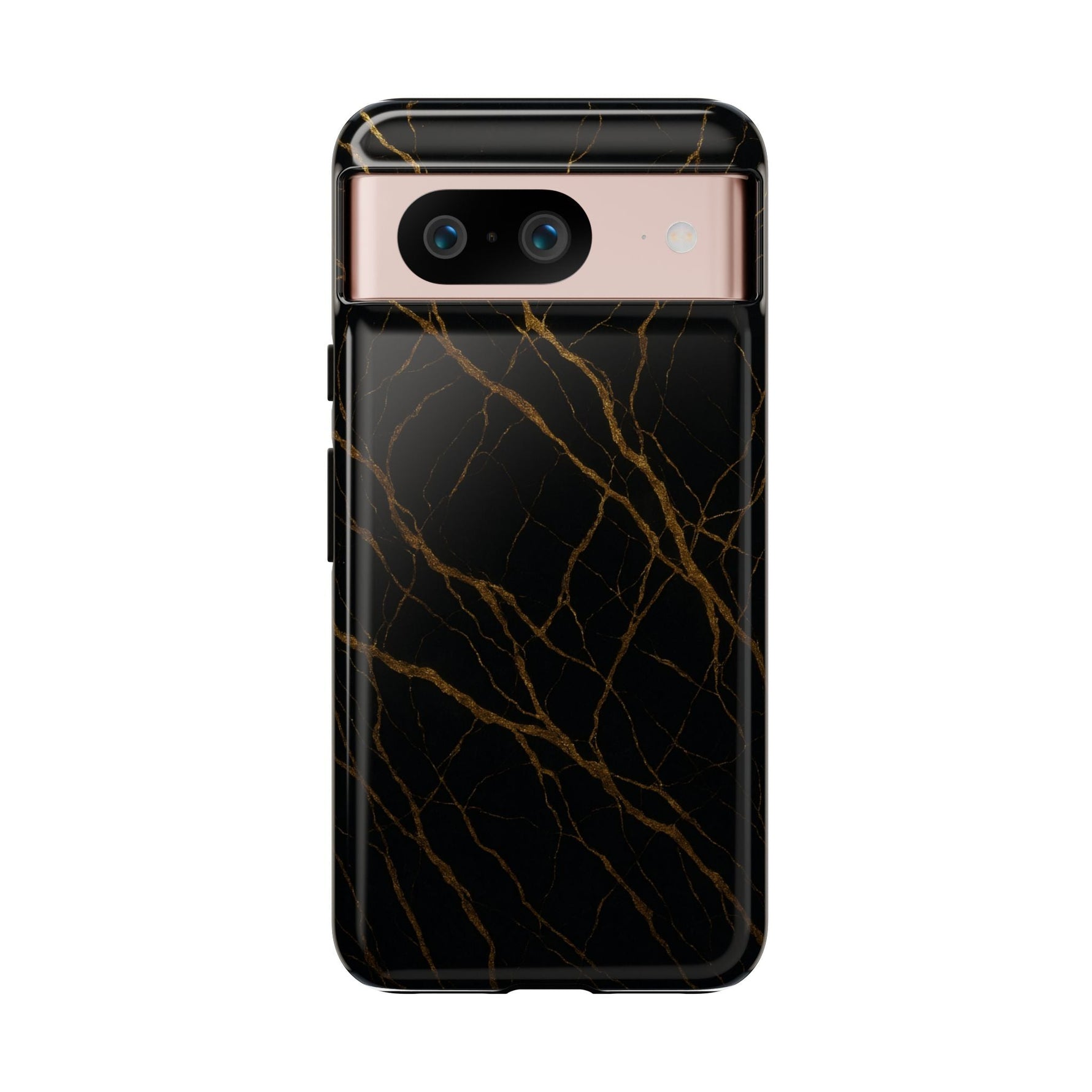 Black Marble Tough iPhone Case  Shamo's Google Pixel 8 / Glossy
