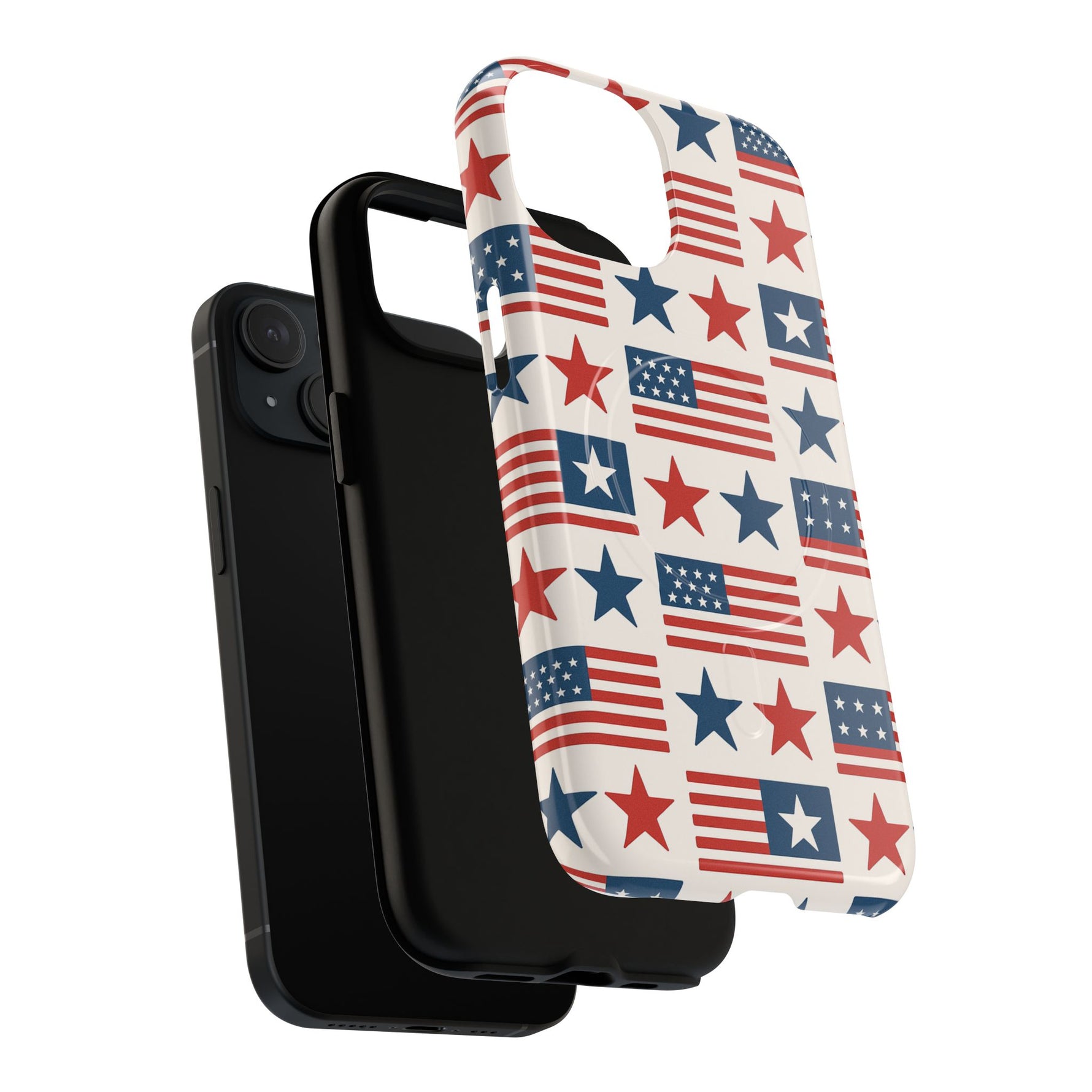 Patriotic American Flag iPhone Case | MagSafe - Shamo's