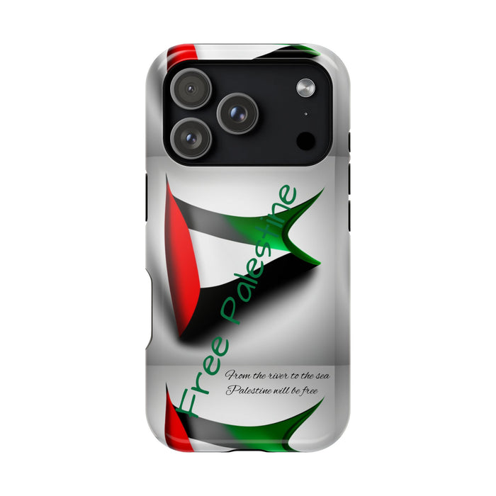 MagSafe Tough Case: Palestinian Flag & 'From the River to the Sea, Palestine Will Be Free