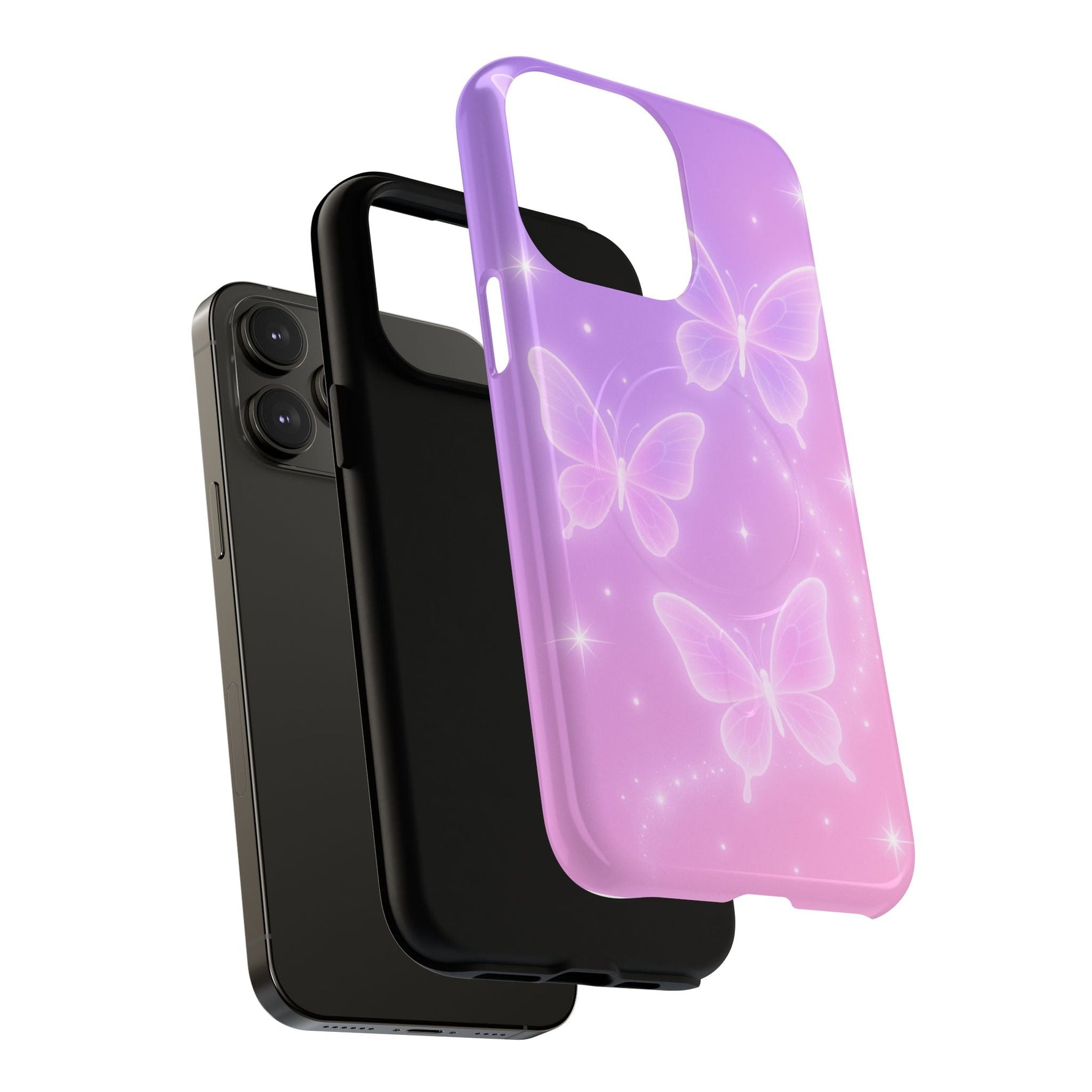 Radiant Butterflies iPhone Case with MagSafe  Shamo's