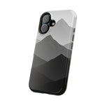Monochrome Mountain Design iPhone Case | MagSafe  Shamo's