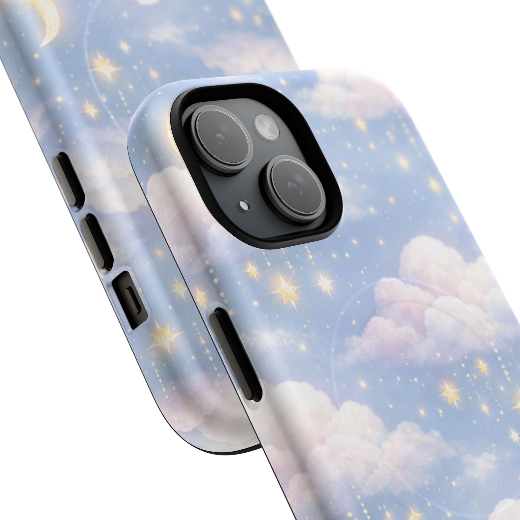 Starlit Clouds i Phone Case with MagSafe - iPhone 17 / Glossy - Shamo's
