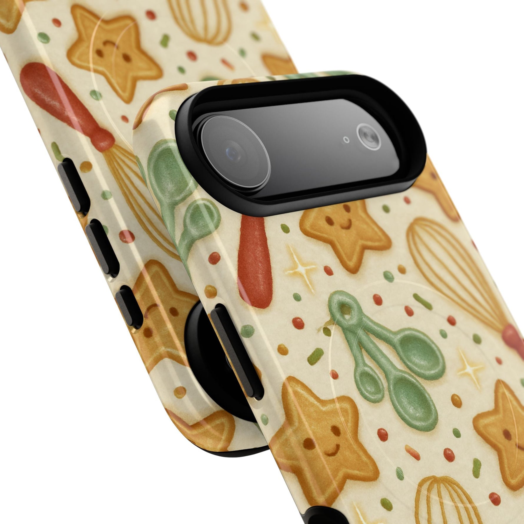 Baking Holiday iPhone Case — Cute Whisk & Cookie Pattern | compatible with MagSafe  Shamo's