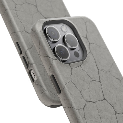 Cracked Concrete Texture iPhone Case with MagSafe compatibility  Shamo's