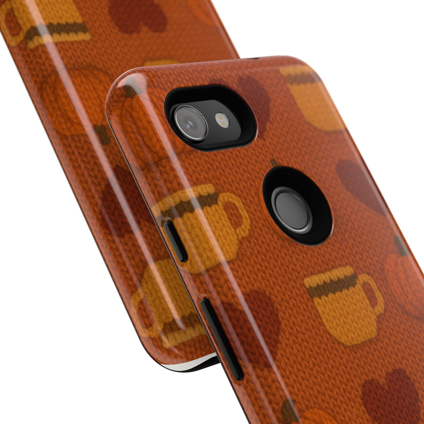 Fall Pumpkin & Coffee iPhone Case