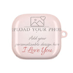 Personalizable AirPods Case | Custom Text & Photo - AirPods Pro Gen 1 / White / Glossy - Shamo's