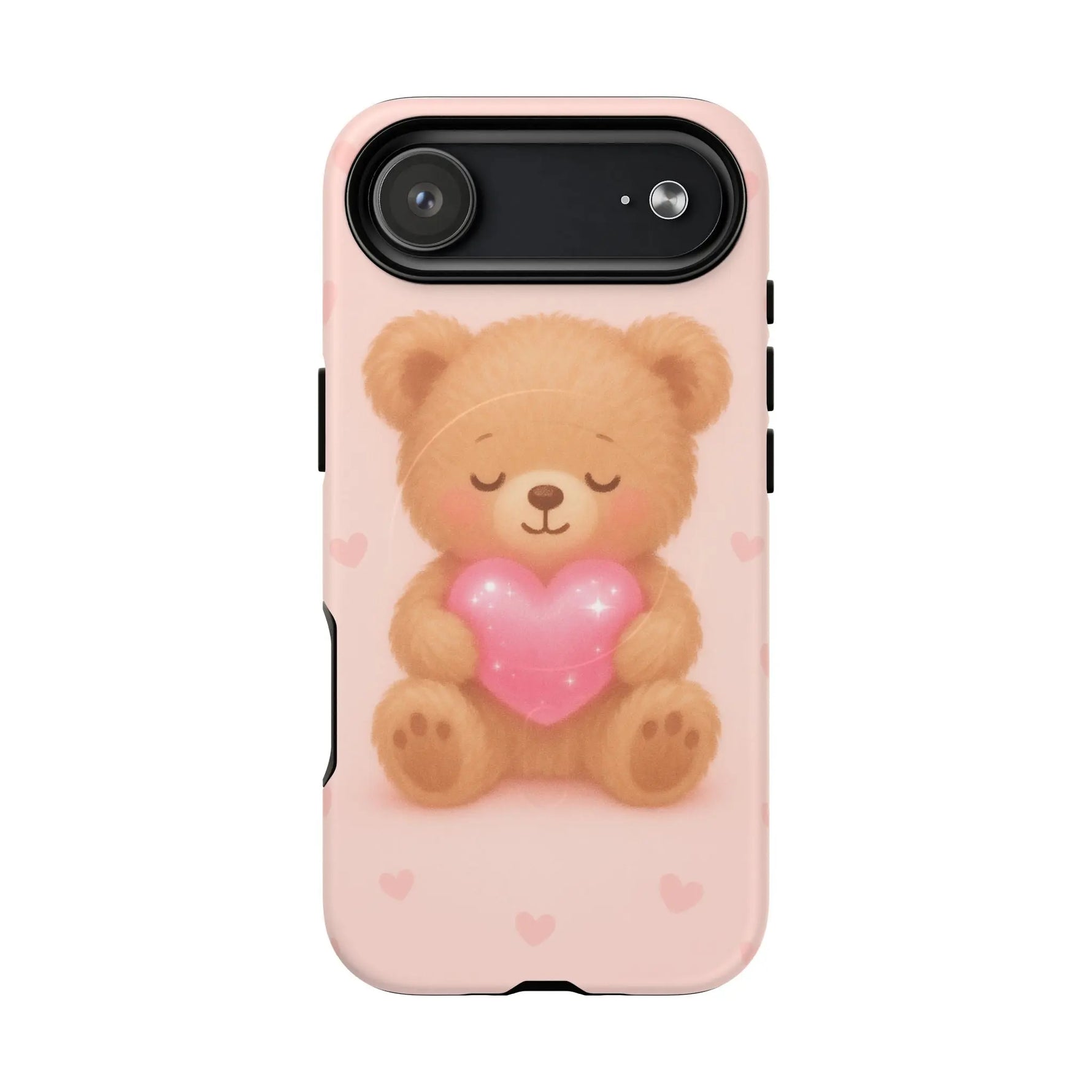 Heart Hug Teddy Bear iPhone Case – with MagSafe - Shamo's