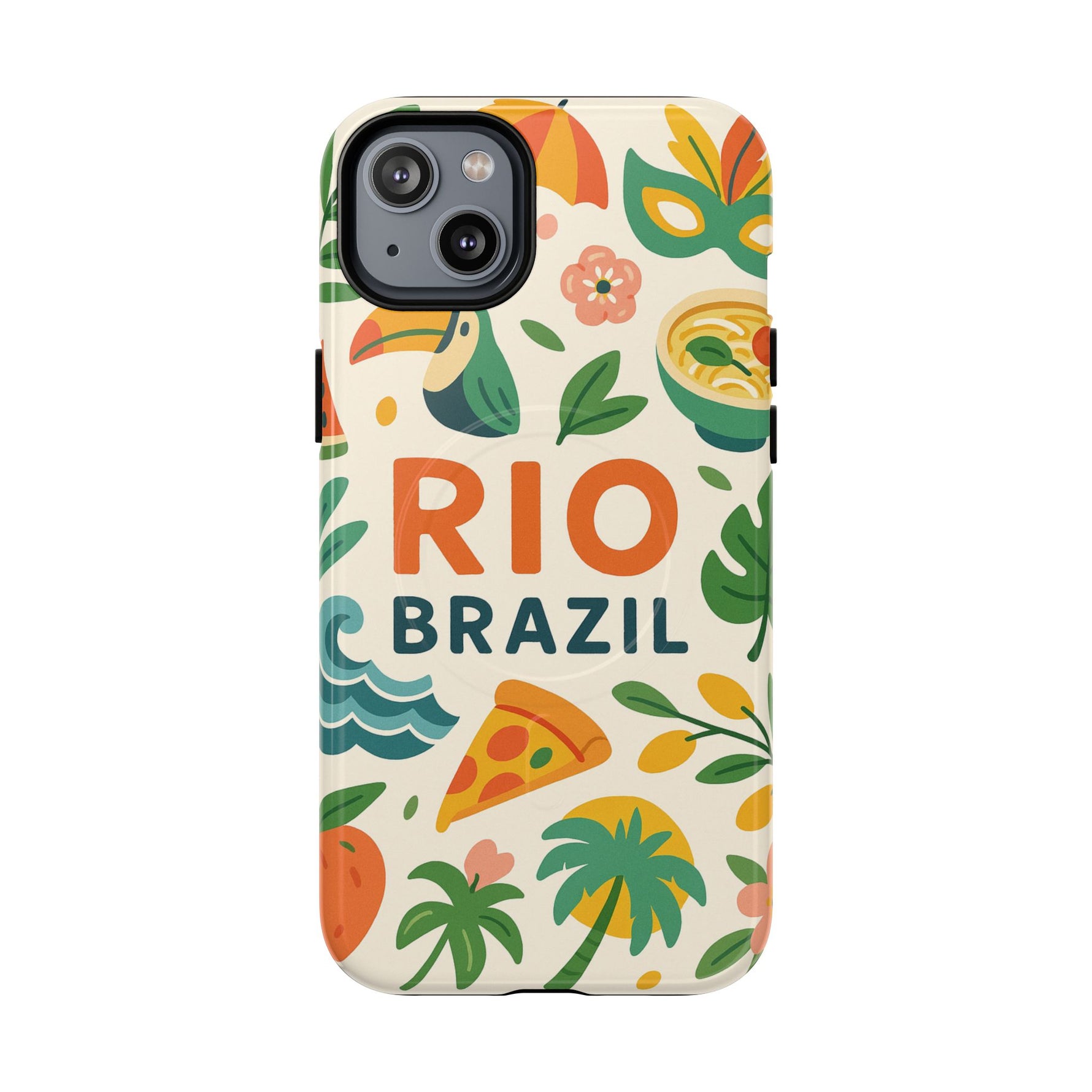 Rio Brazil Tropical MagSafe Case for iPhone - Shamo's