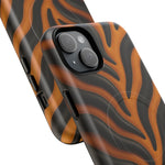 Fierce Tiger Striped iPhone Case - Works with MagSafe - Shamo's