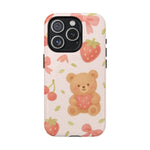 Teddy Berry Basket Friends iPhone Case with MagSafe - Shamo's