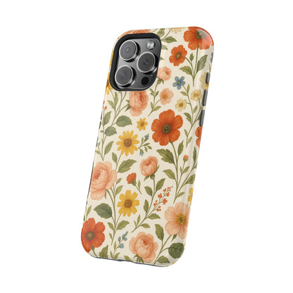 Floral Vintage Garden iPhone Case — with MagSafe  Shamo's
