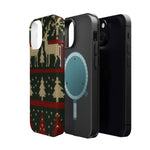 Holiday Reindeer Knit iPhone Case | compatible with MagSafe  Shamo's