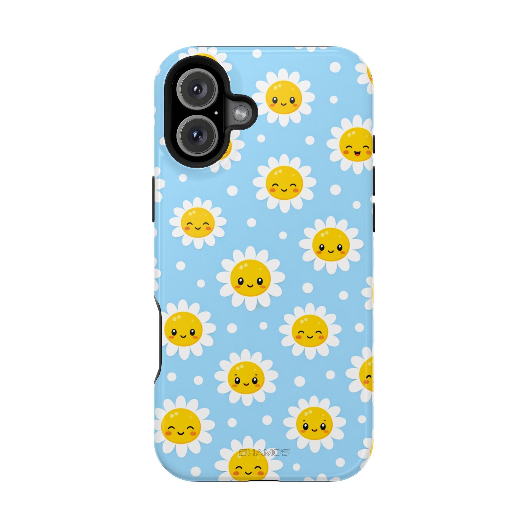 Sunny Daisy MagSafe Compatible Magnetic Phone Case — Impact-Resistant Cover