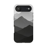 Monochrome Mountain Design iPhone Case | MagSafe  Shamo's iPhone 17 Air / Matte
