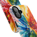 Vibrant Abstract Paint Explosion Impact Phone Case  Shamo's