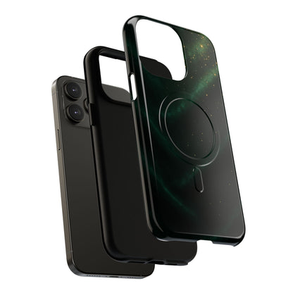 Luxury Series Emerald Galaxy iPhone Case with MagSafe