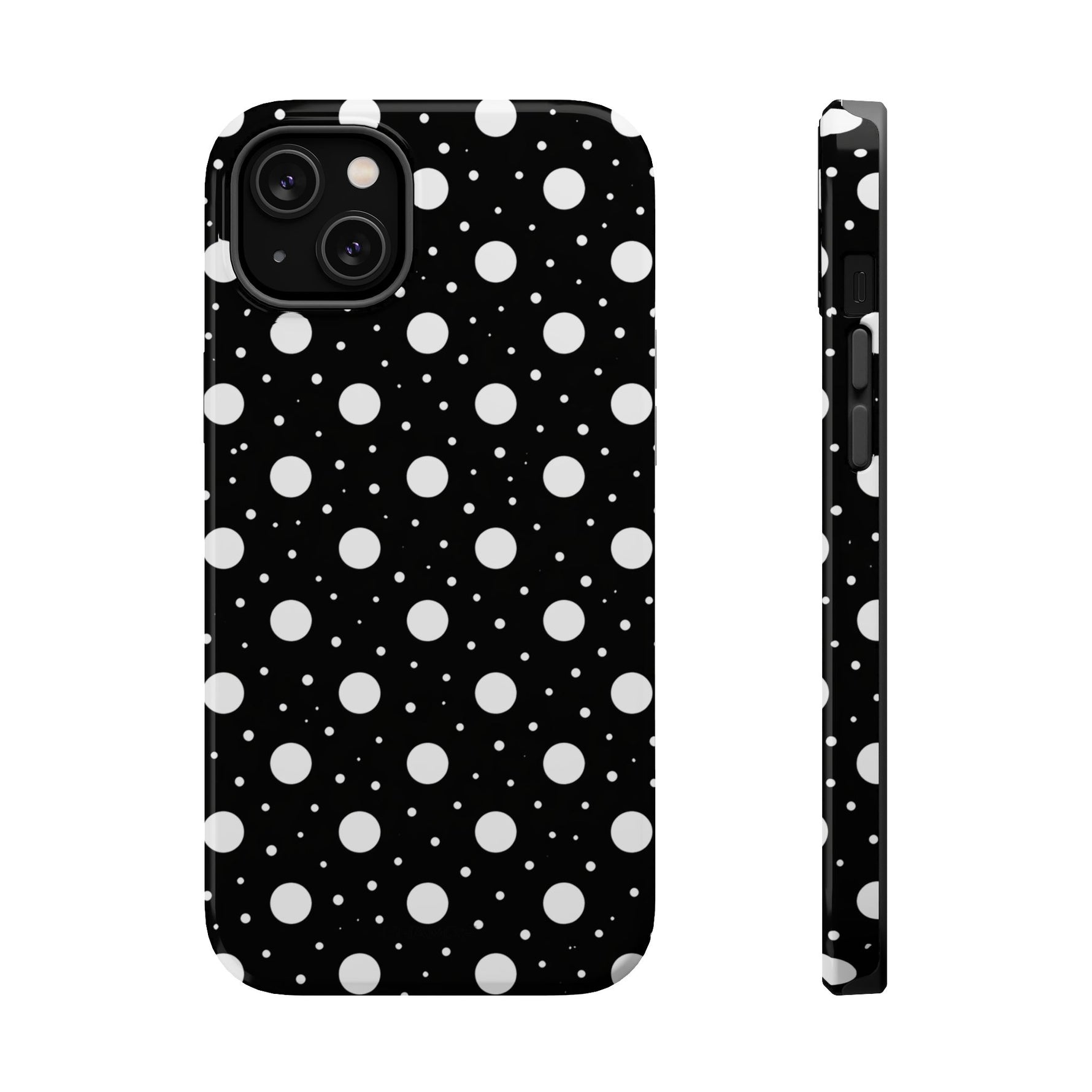 Polka Dot Impact-Resistant iPhone Case | MagSafe