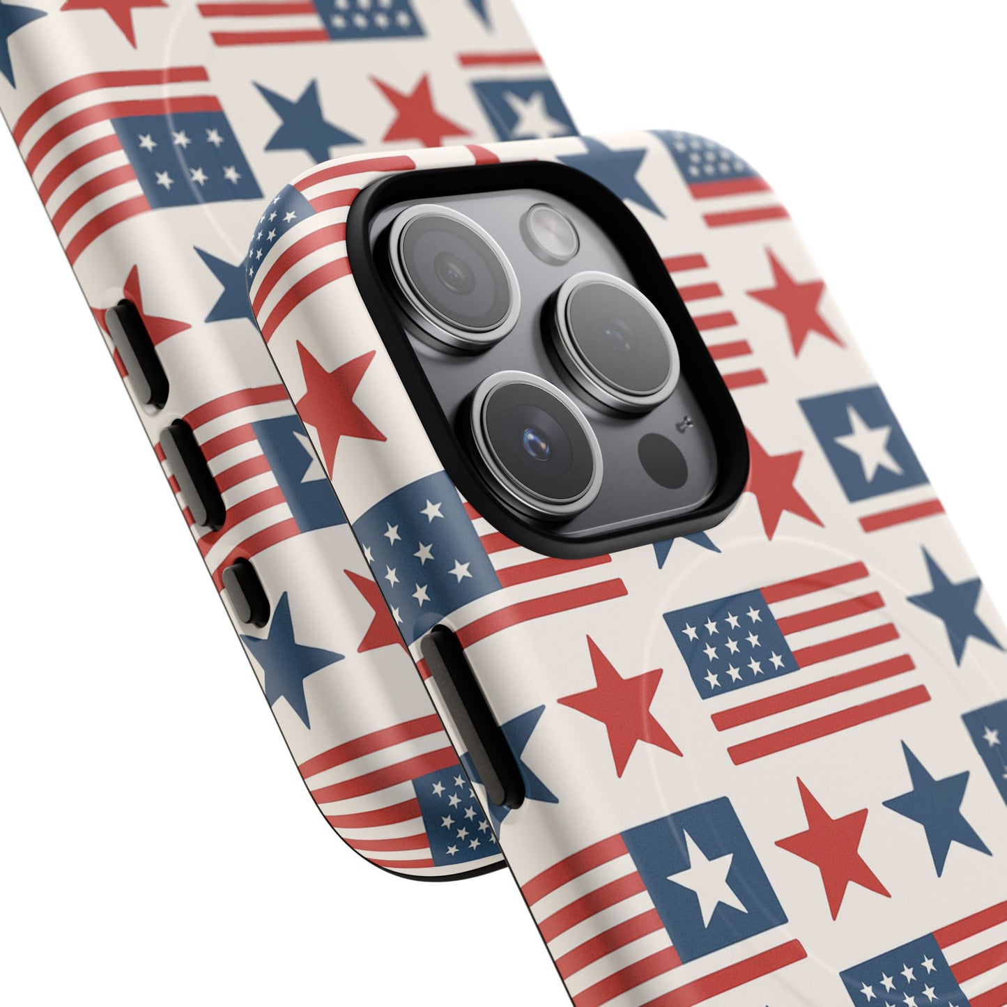Patriotic American Flag iPhone Case | MagSafe