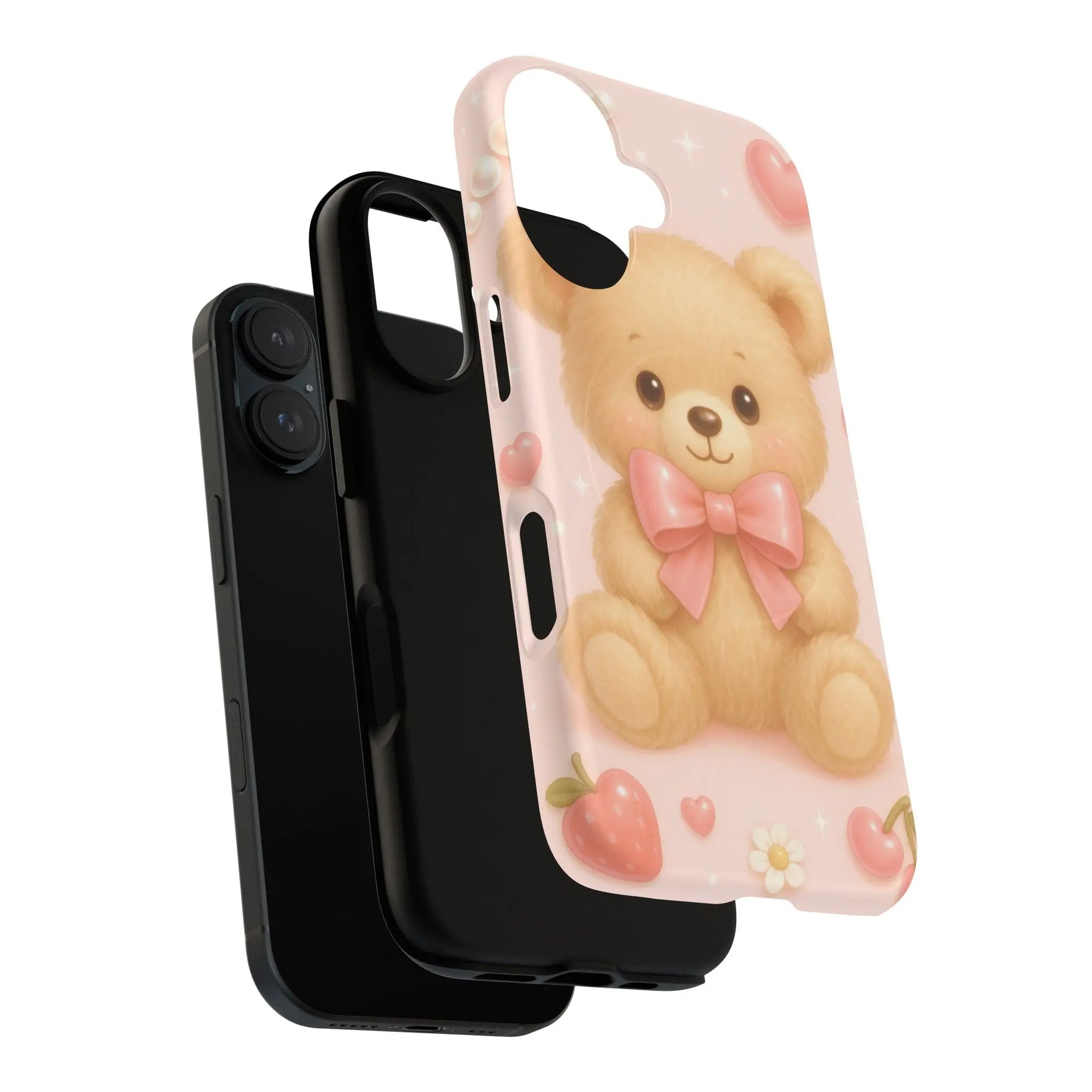 Ribbon Teddy Bear Love iPhone Case with MagSafe  Shamo's