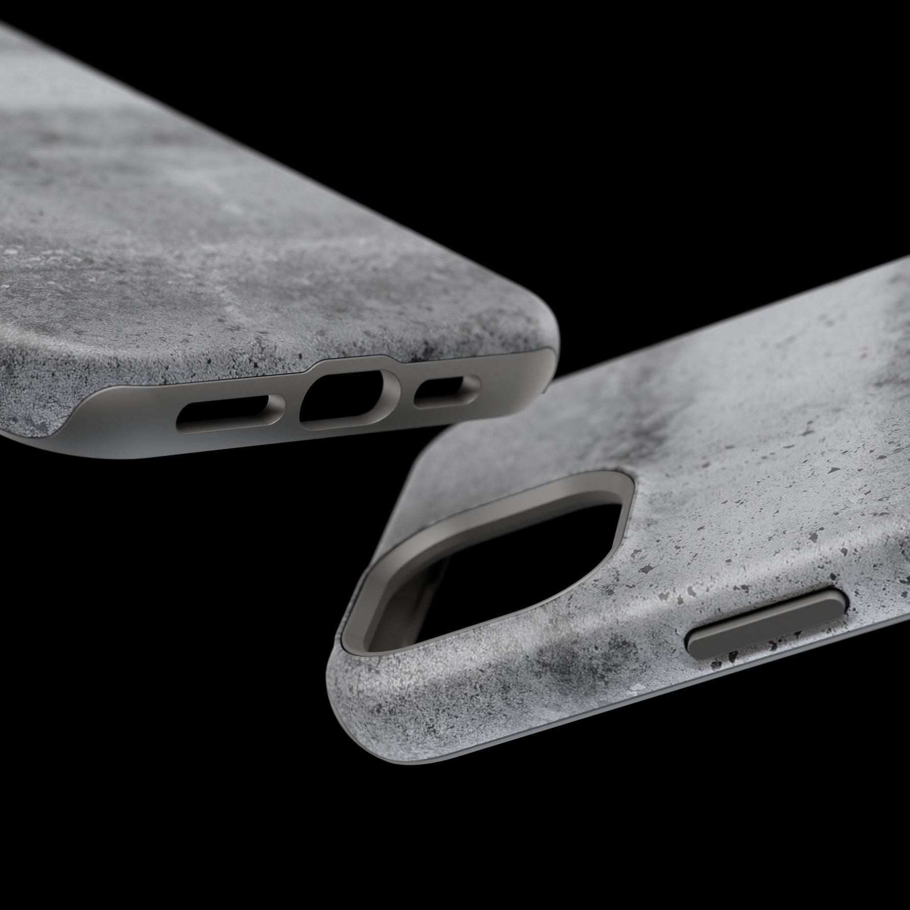 Concrete Pattern iPhone Case with Magsafe Compatibility