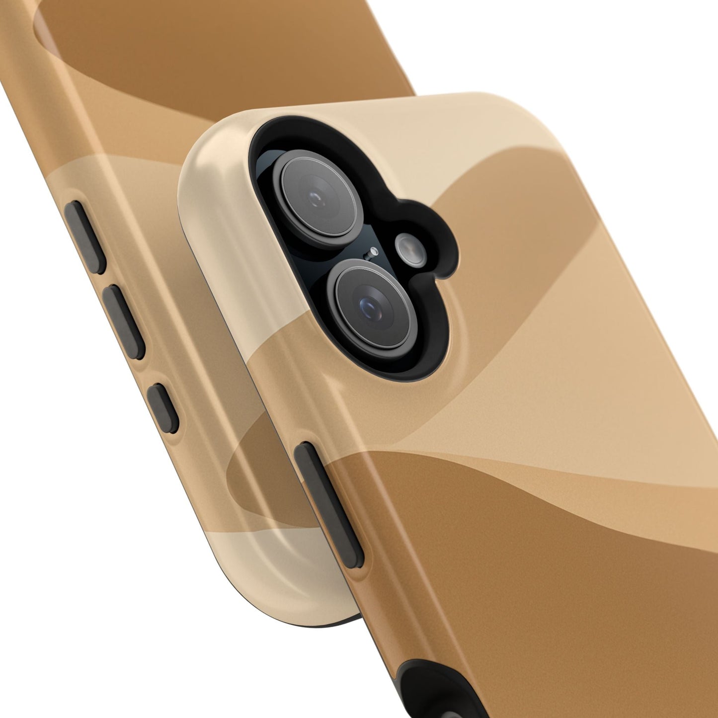 Neutral Desert Wave Design iPhone Case | MagSafe  Shamo's