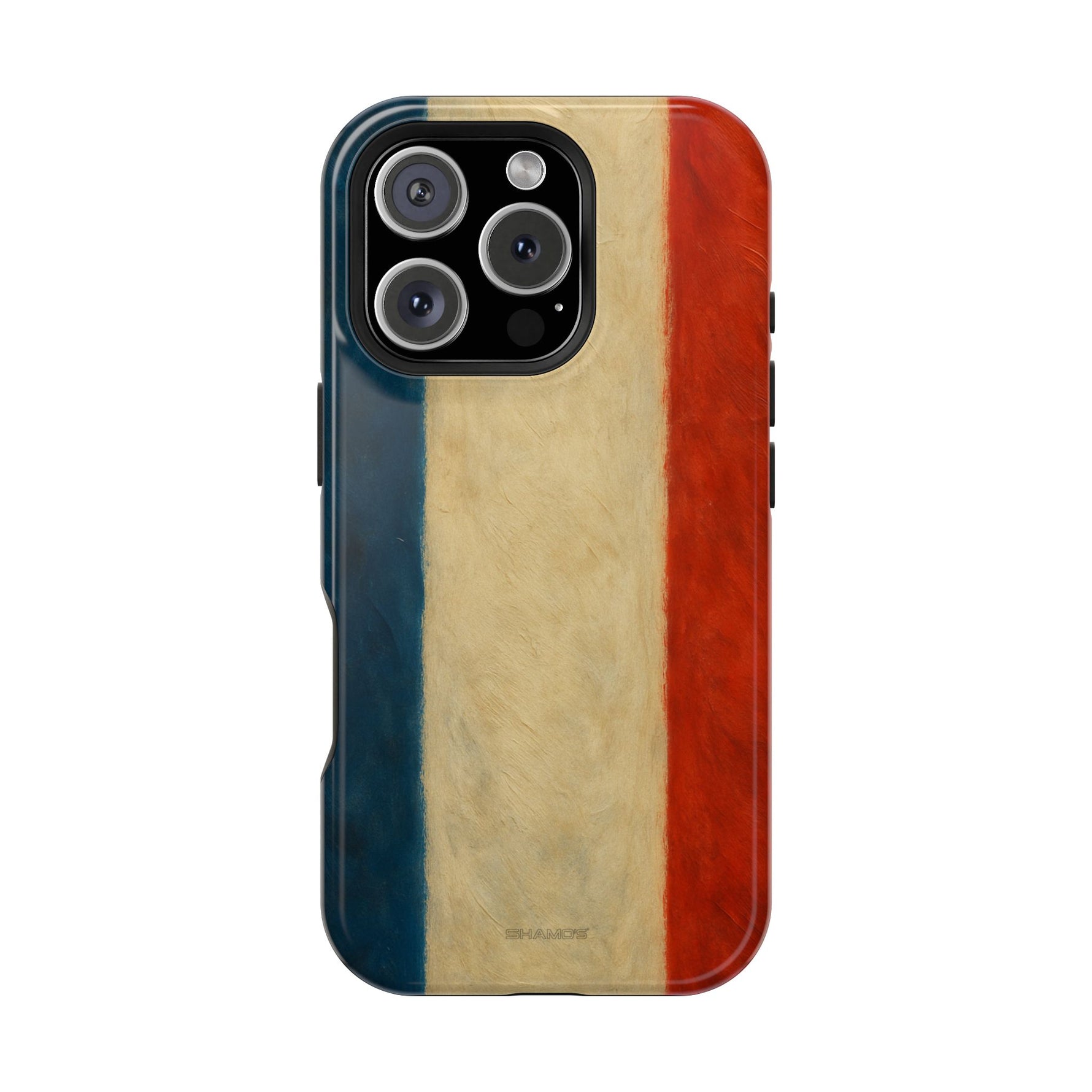 France Flag Tough Impact MagSafe iPhone Case