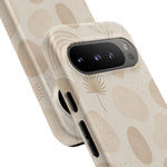 Neutral Pebble Pattern Tough iPhone Case  Shamo's