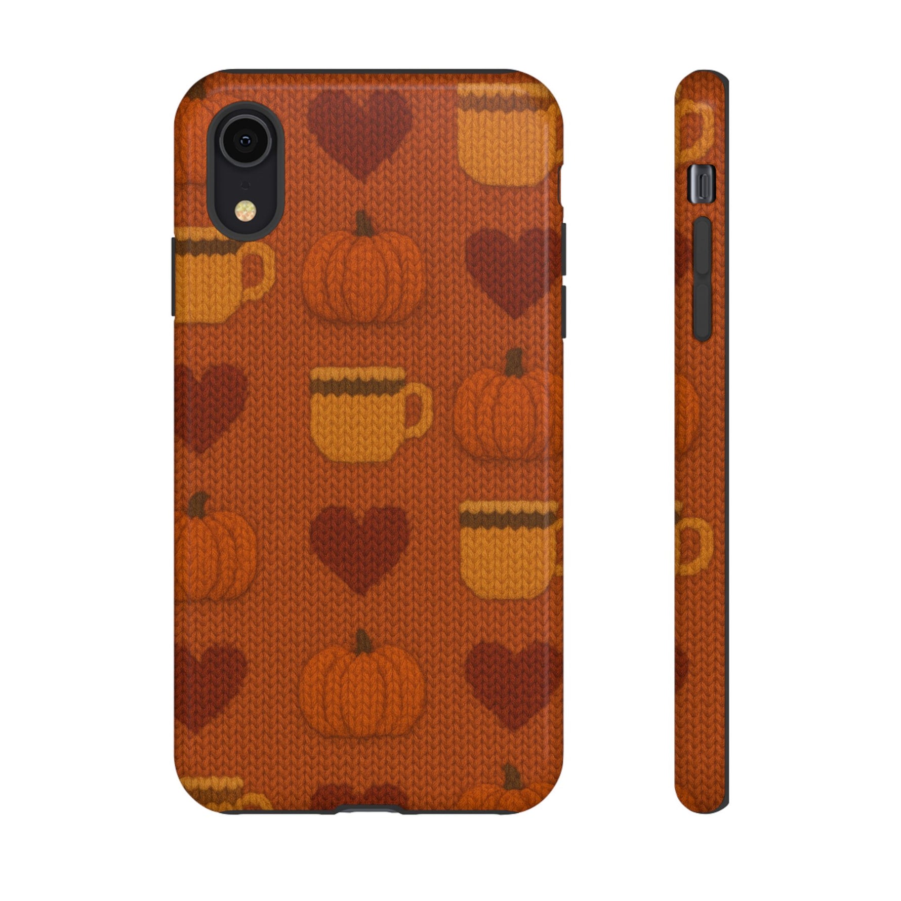 Fall Pumpkin & Coffee iPhone Case - Shamo's