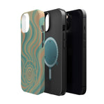 “Flow of Time” iPhone Case with MagSafe Compatibility  Shamo's