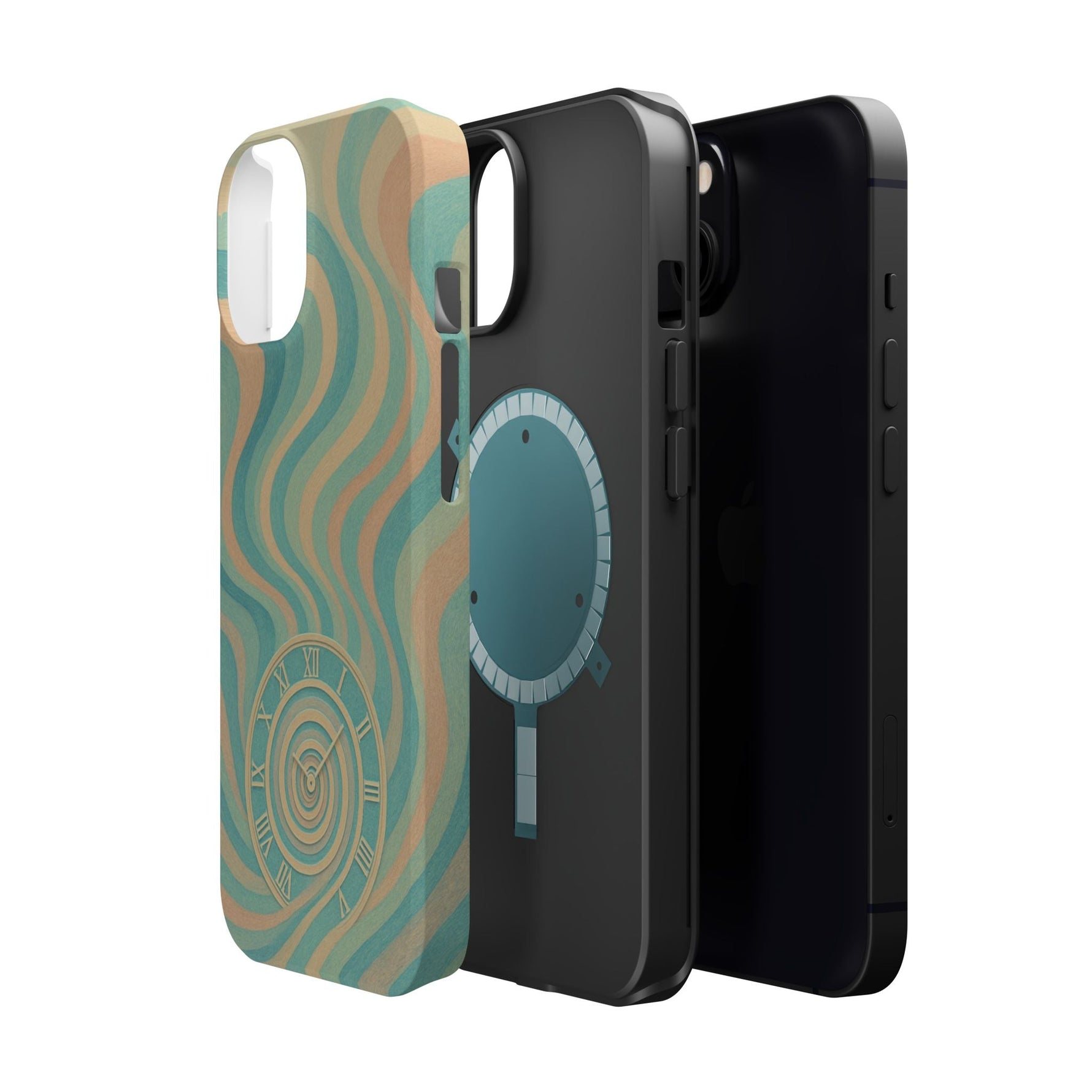 “Flow of Time” iPhone Case with MagSafe Compatibility  Shamo's