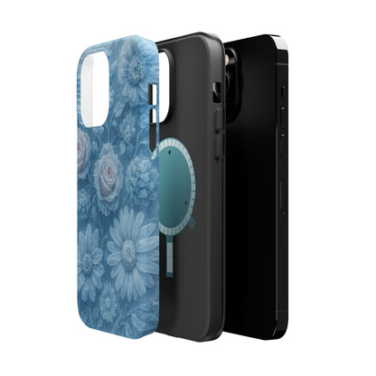 Frozen Beauty Floral Rose iPhone Case | MagSafe compatible  Shamo's