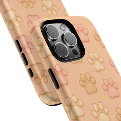 Pawfect Pattern Tough iPhone Case compatible with MagSafe