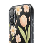 Floral Impact-Resistant Clear iPhone Case  Shamo's