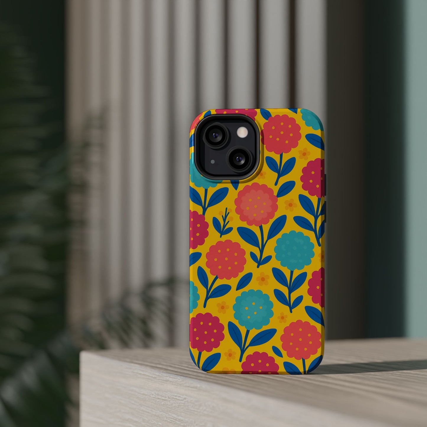 Vibrant Floral MagSafe Phone Case