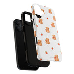 Strawberry Teddy iPhone Case with MagSafe
