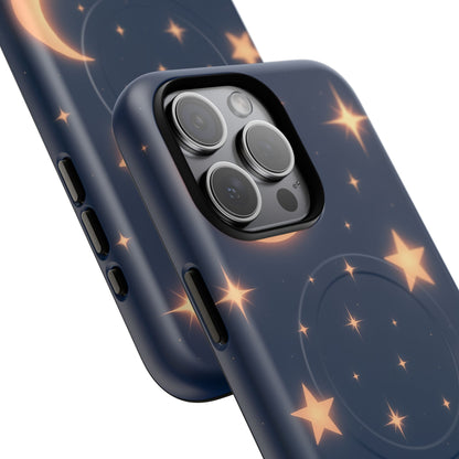Moon Glow Magic Case for iPhone - Star and Moon Design | MagSafe