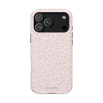 Pink Leopard Impact-Resistant iPhone Case | MagSafe