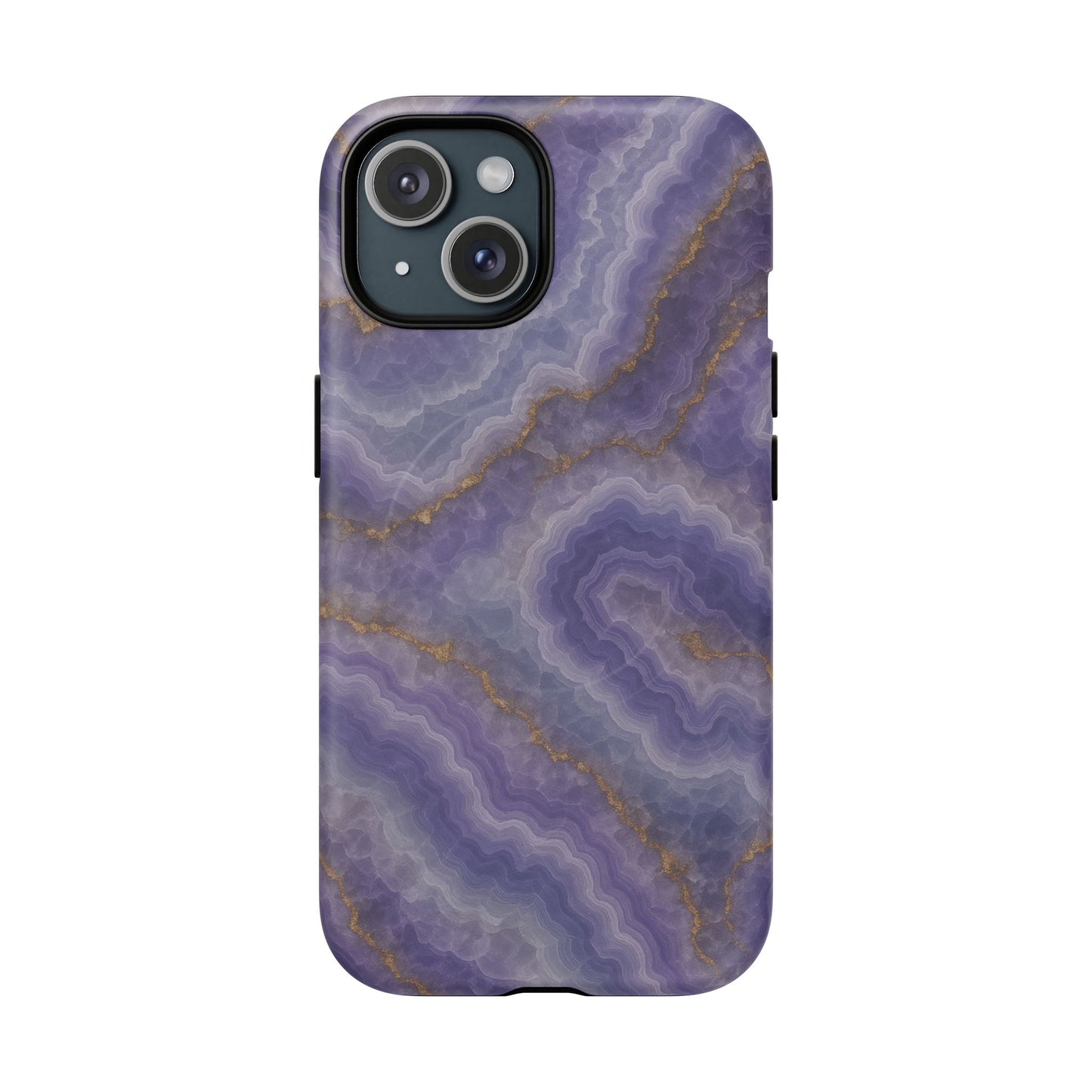 Purple Agate Marble iPhone Case with MagSafe - Shamo's