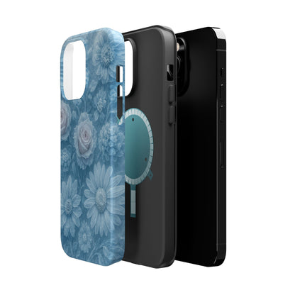 Frozen Beauty Floral Rose iPhone Case | MagSafe compatible  Shamo's