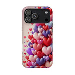 Love Hearts MagSafe iPhone Case — Magnetic, Impact-Resistant