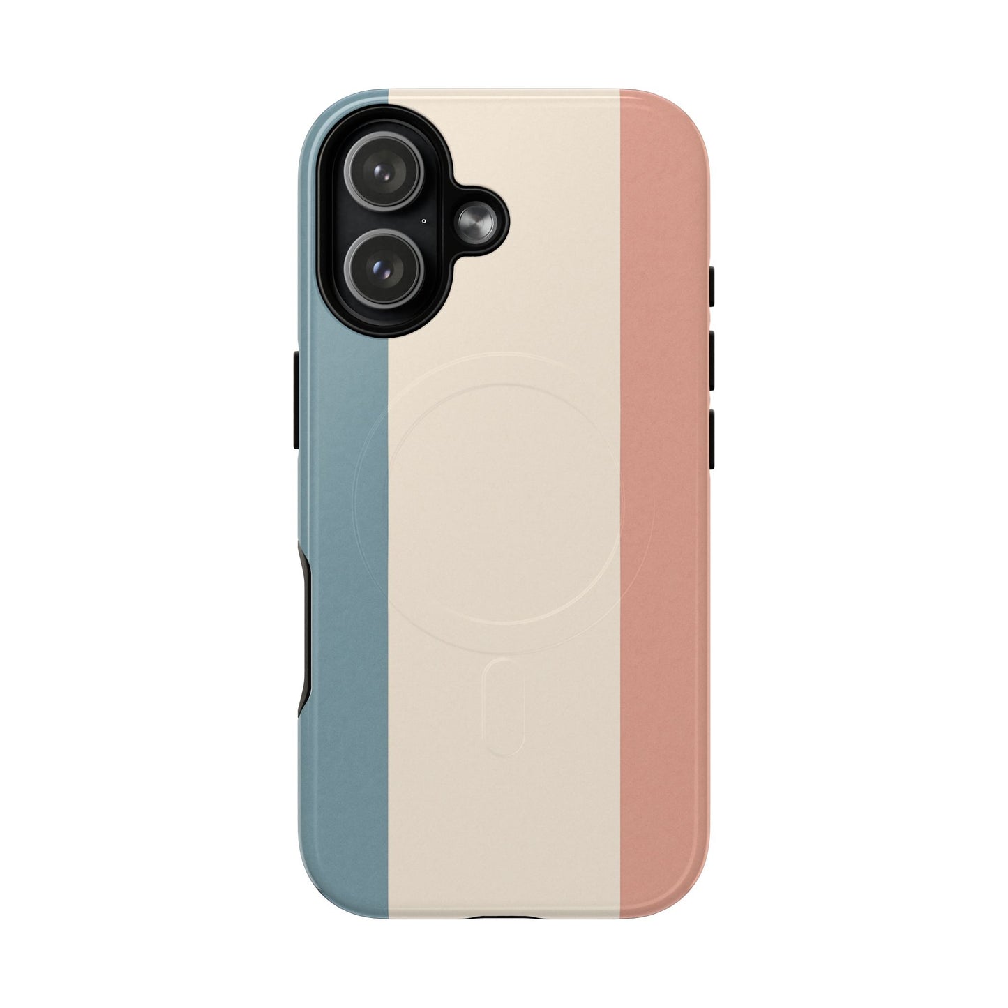 France Flag iPhone Case in Pastel Colors | MagSafe
