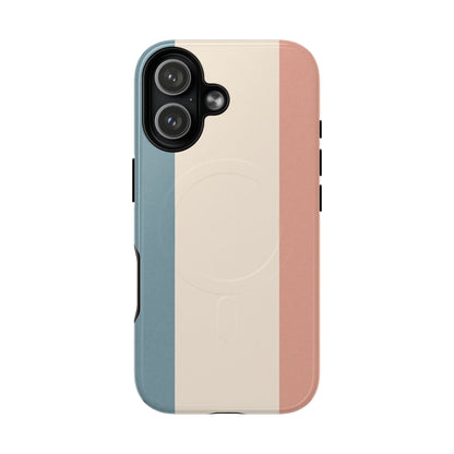 France Flag iPhone Case in Pastel Colors | MagSafe