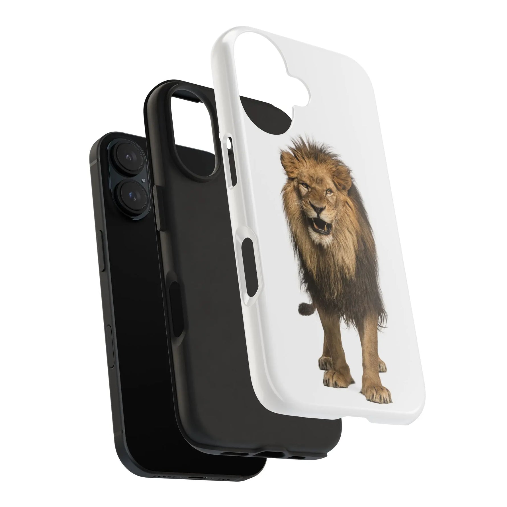 Tough Phone Cases with Lion roaring - Shamo's