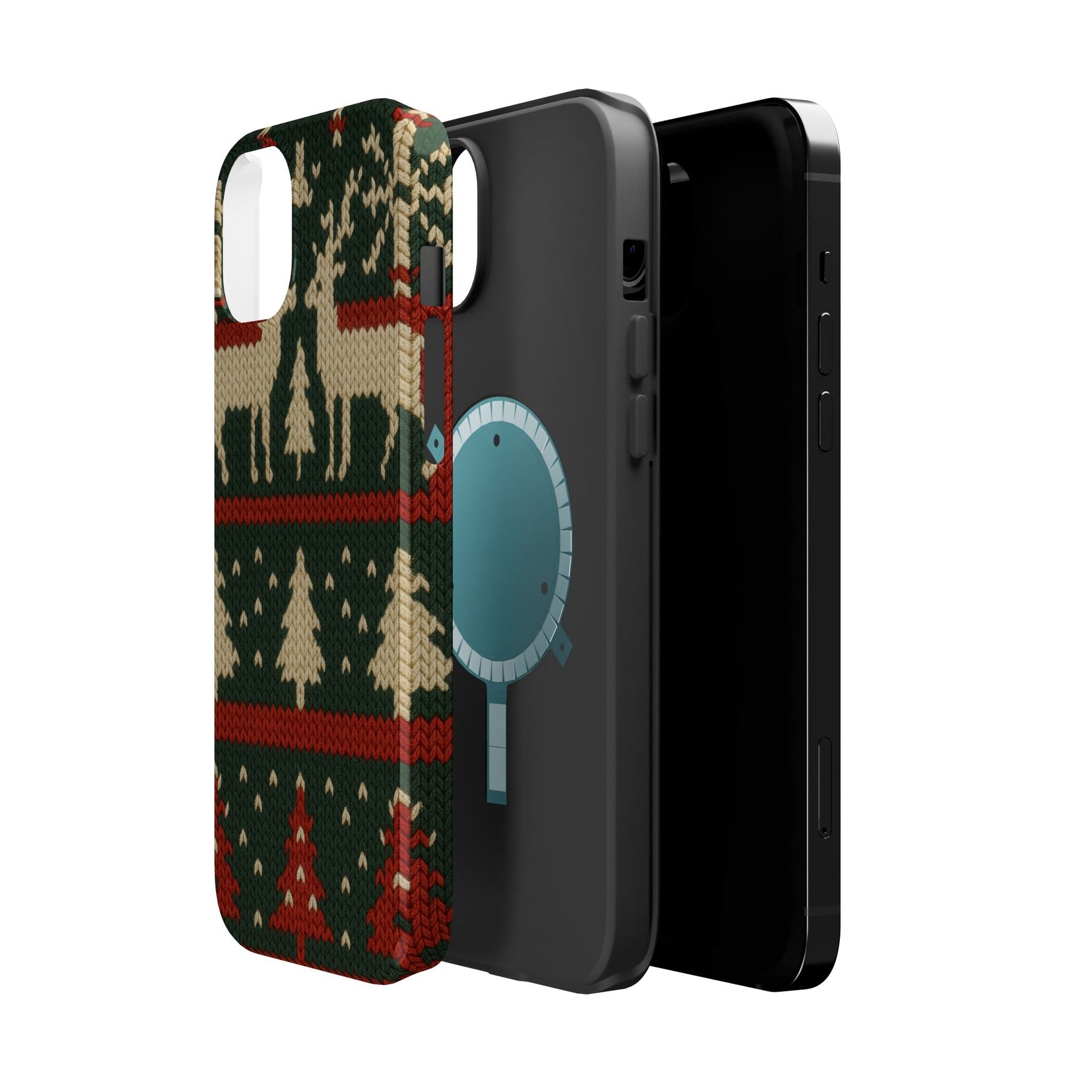Holiday Reindeer Knit iPhone Case | compatible with MagSafe  Shamo's