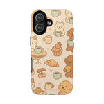 Funda para teléfono con diseño de gatos y perros y MagSafe
