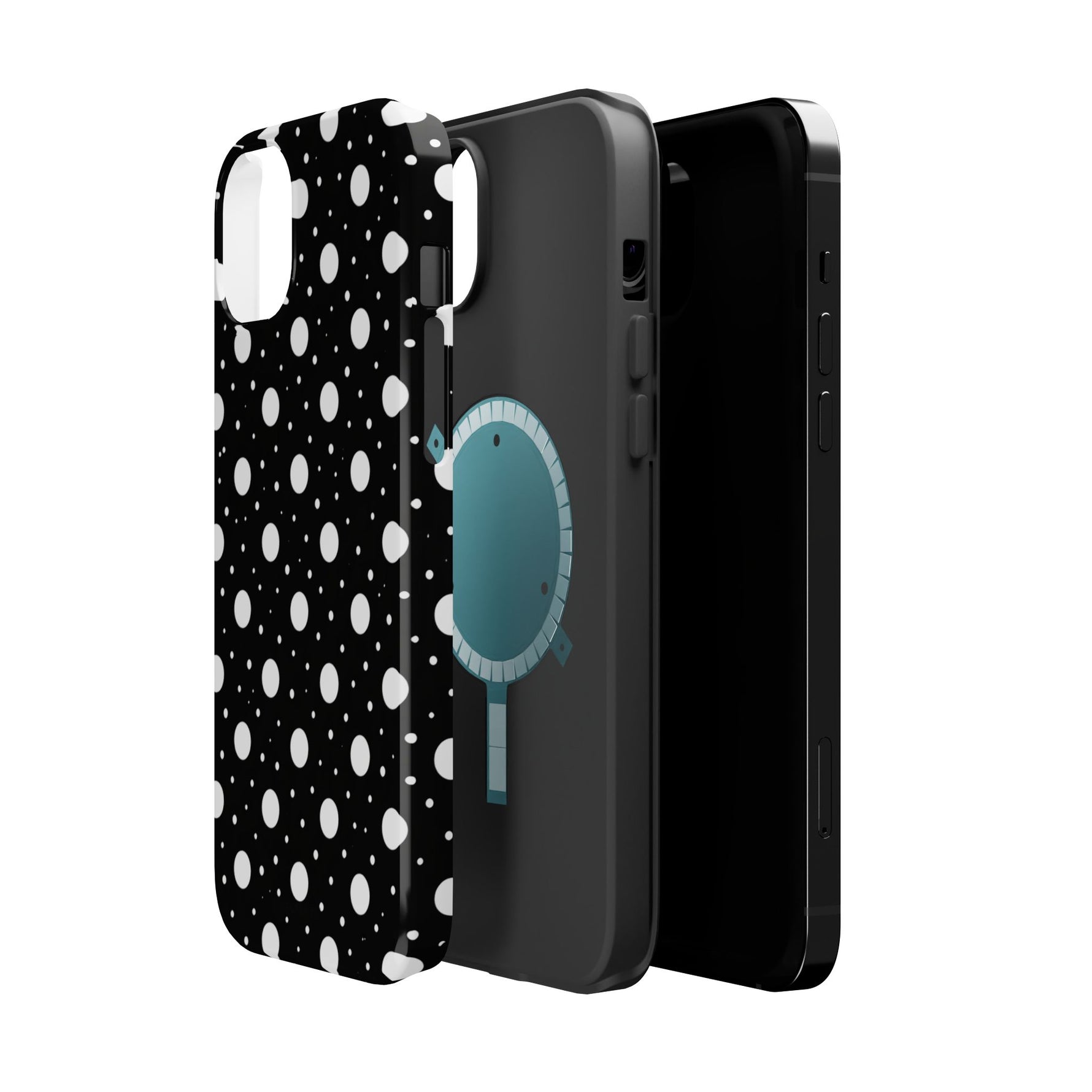 Polka Dot Impact-Resistant iPhone Case | MagSafe